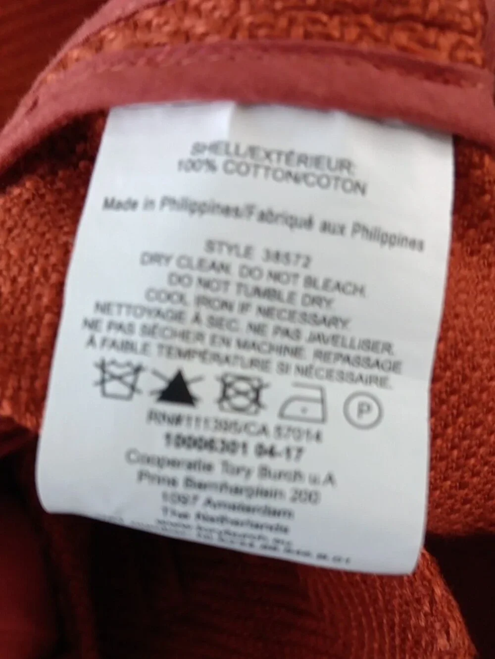 Tory Burch Textured Ankle Pants #3815